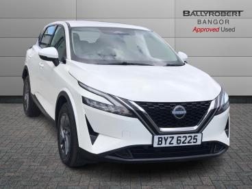 SPOTICAR Nissan Qashqai 1.3 Dig-t Mhev Acenta Premium Xtron Euro 6 (s/s) 5 Used Car - Suv Hybrid White - Bangor - 1200549226_1