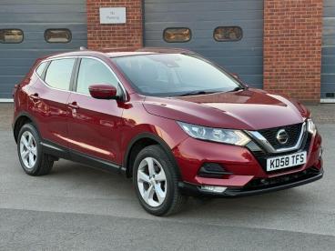 SPOTICAR Nissan Qashqai 1.3 Dig-t Acenta Premium Dct Auto Euro 6 (s/s) 5dr Used Car - Suv Petrol Red - Billinghay - 1200552586_1