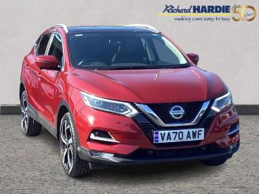 SPOTICAR Nissan Qashqai 1.3 Dig-t N-motion Euro 6 (s/s) 5dr Used Car - Suv Petrol Red - Wallsend - 1200564158_1