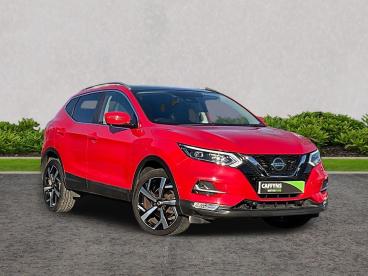SPOTICAR Nissan Qashqai 1.3 Dig-t Tekna Euro 6 (s/s) 5dr Used Car - Suv Petrol Red - Ashford - 1200567074_1