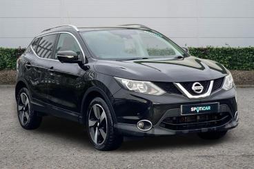 SPOTICAR Nissan Qashqai 1.2 Dig-t N-connecta Xtron 2wd Euro 6 (s/s) 5dr Used Car - Suv Petrol Black - Cannock - 1200568348_1
