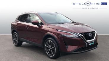 SPOTICAR Nissan Qashqai 1.3 Dig-t Mhev Tekna Xtron Euro 6 (s/s) 5dr Used Car - Suv Hybrid Red - Sale - 1200576616_1