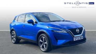 SPOTICAR Nissan Qashqai 1.3 Dig-t Mhev N-connecta Xtron Euro 6 (s/s) 5dr Used Car - Suv Hybrid Blue - Romford - 1200581611_1