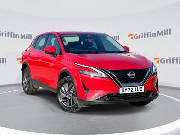 SPOTICAR Nissan Qashqai 1.3 Dig-t Mhev Acenta Premium Euro 6 (s/s) 5dr Used Car - Suv Hybrid Red - Pontypridd - 1200583258_1