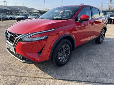 SPOTICAR Nissan Qashqai 1.3 Dig-t Mhev Acenta Premium Euro 6 (s/s) 5dr Used Car - Suv Hybrid Red - Pontypridd - 1200583258_3