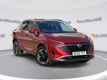 SPOTICAR Nissan Qashqai 1.3 Dig-t Mhev N-connecta Xtron Euro 6 (s/s) 5dr Used Car - Suv Hybrid Red - Pontypridd - 1200593666_1