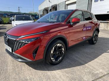 SPOTICAR Nissan Qashqai 1.3 Dig-t Mhev N-connecta Xtron Euro 6 (s/s) 5dr Used Car - Suv Hybrid Red - Pontypridd - 1200593666_3