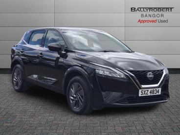 SPOTICAR Nissan Qashqai 1.3 Dig-t Mhev Acenta Premium Euro 6 (s/s) 5dr Used Car - Suv Hybrid Black - Bangor - 1200597554_1
