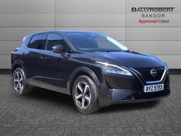 SPOTICAR Nissan Qashqai 1.3 Dig-t Mhev N-connecta Euro 6 (s/s) 5dr Used Car - Suv Hybrid Black - Bangor - 1200603166_1