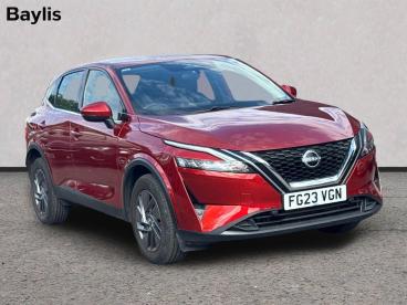 SPOTICAR Nissan Qashqai 1.3 Dig-t Mhev Acenta Premium Euro 6 (s/s) 5dr Used Car - Suv Hybrid Red - Cheltenham - 1200624325_1