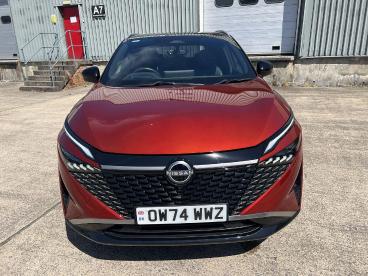 SPOTICAR Nissan Qashqai 1.3 Dig-t Mhev Tekna+ Euro 6 (s/s) 5dr Used Car - Suv Hybrid Red - Pontypridd - 1200626647_2