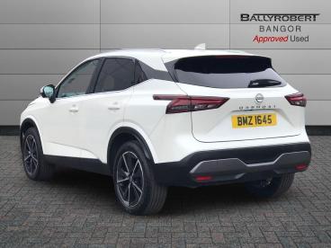 SPOTICAR Nissan Qashqai 1.3 Dig-t Mhev Tekna Euro 6 (s/s) 5dr Used Car - Suv Hybrid White - Bangor - 1200629854_2