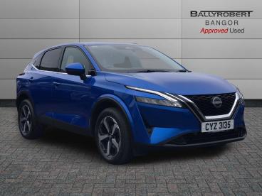 SPOTICAR Nissan Qashqai 1.3 Dig-t Mhev N-connecta Xtron Euro 6 (s/s) 5dr Used Car - Suv Hybrid Blue - Bangor - 1200634640_1