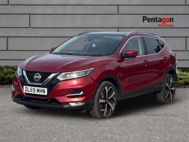 SPOTICAR Nissan Qashqai 1.3 Dig-t Tekna Dct Auto Euro 6 (s/s) 5dr Used Car - Suv Petrol Red - Derby - 1200637673_3