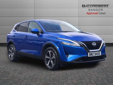 SPOTICAR Nissan Qashqai 1.3 Dig-t Mhev N-connecta Xtron Euro 6 (s/s) 5dr Used Car - Suv Hybrid Blue - Bangor - 1200639456_1