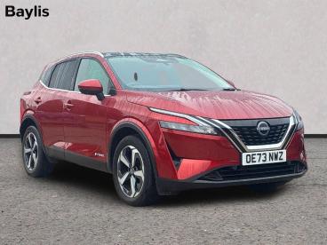 SPOTICAR Nissan Qashqai 1.5 H E-power N-connecta Auto Euro 6 (s/s) 5dr Used Car - Suv Hybrid Red - Cirencester - 1200643065_1