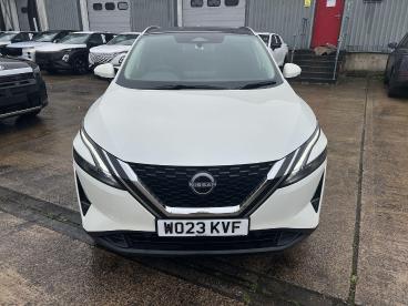 SPOTICAR Nissan Qashqai 1.3 Dig-t Mhev N-connecta Euro 6 (s/s) 5dr Used Car - Suv Hybrid White - Pontypridd - 1200644361_2