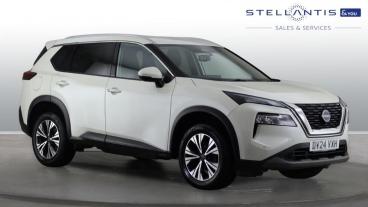 SPOTICAR Nissan X-trail 1.5 Dig-t Mhev N-connecta Xtron Euro 6 (s/s) 5dr Used Car - Suv Hybrid White - Birmingham - 1200585279_1