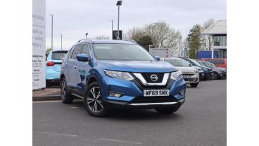SPOTICAR Nissan X-trail 1.7 Dci N-connecta Cvt Euro 6 (s/s) 5dr Used Car - Suv Diesel Blue - Aldridge - 1200594816_1