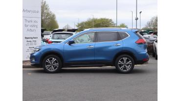SPOTICAR Nissan X-trail 1.7 Dci N-connecta Cvt Euro 6 (s/s) 5dr Used Car - Suv Diesel Blue - Aldridge - 1200594816_5