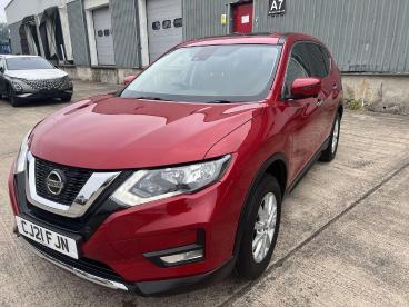 SPOTICAR Nissan X-trail 1.3 Dig-t Acenta Premium Dct Auto Euro 6 (s/s) 5dr Used Car - Suv Petrol Red - Pontypridd - 1200627542_3