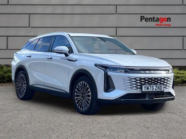 SPOTICAR Omoda 9 1.5t Shs 34.46kwh Noble Dht3 4wd Euro 6 (s/s) 5dr Used Car - Suv Plug-in Hybrid White - Sheffield - 1200636143_1