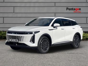 SPOTICAR Omoda 9 1.5t Shs 34.46kwh Noble Dht3 4wd Euro 6 (s/s) 5dr Used Car - Suv Plug-in Hybrid White - Sheffield - 1200636143_3