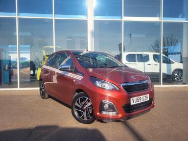 SPOTICAR Peugeot 108 1.0 Collection 2 Tronic Euro 6 (s/s) 5dr Used Car - City Car Petrol Red - Boston - 1200495663_1