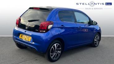 SPOTICAR Peugeot 108 1.0 Allure Euro 6 (s/s) 5dr Used Car - City Car Petrol Blue - Stockport - 1200553894_3