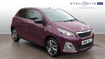 SPOTICAR Peugeot 108 1.0 Allure Euro 6 5dr Used Car - City Car Petrol Purple - Sale - 1200563821_1