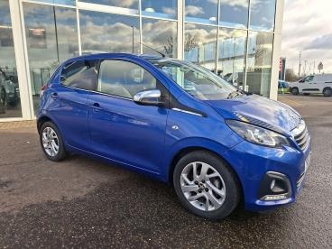 SPOTICAR Peugeot 108 1.0 Collection Euro 6 (s/s) 5dr Used Car - City Car Petrol Blue - Boston - 1200563834_5