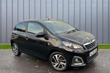 SPOTICAR Peugeot 108 1.0 Allure Euro 6 (s/s) 5dr Used Car - City Car Petrol Black - Taunton - 1200564836_1
