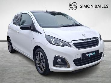 SPOTICAR Peugeot 108 1.0 Allure Euro 6 (s/s) 5dr Used Car - City Car Petrol White - Guisborough - 1200566226_1