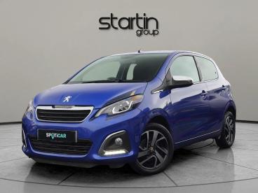 SPOTICAR Peugeot 108 1.0 Collection Euro 6 (s/s) 5dr Used Car - City Car Petrol Blue - Worcester - 1200567094_3