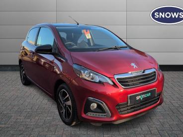 SPOTICAR Peugeot 108 1.0 Allure Euro 6 (s/s) 5dr Used Car - City Car Petrol Red - Newbury - 1200567473_1