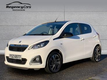 SPOTICAR Peugeot 108 1.0 Allure Euro 6 (s/s) 5dr Used Car - City Car Petrol White - Newtownards - 1200569052_3