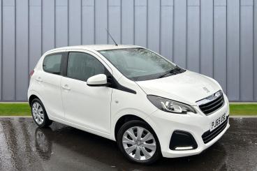 SPOTICAR Peugeot 108 1.0 Active Euro 6 5dr Used Car - City Car Petrol White - Taunton - 1200570519_1