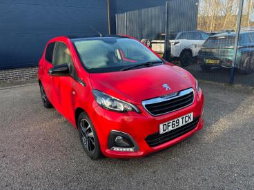SPOTICAR Peugeot 108 1.0 Allure Euro 6 (s/s) 5dr Used Car - City Car Petrol Red - Crewe - 1200570731_2