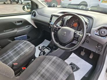 SPOTICAR Peugeot 108 1.0 Allure 2 Tronic Euro 6 5dr Used Car - City Car Petrol White - Boston - 1200575057_3