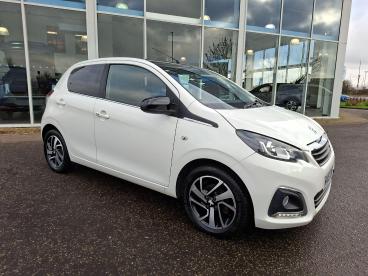 SPOTICAR Peugeot 108 1.0 Allure 2 Tronic Euro 6 5dr Used Car - City Car Petrol White - Boston - 1200575057_5