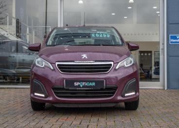 SPOTICAR Peugeot 108 1.0 Active Euro 6 3dr Used Car - City Car Petrol Purple - Aldershot - 1200575841_2