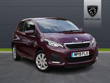 SPOTICAR Peugeot 108 1.0 Active Euro 6 3dr Used Car - City Car Petrol Purple - Rochdale - 1200585491_1