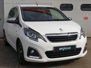 SPOTICAR Peugeot 108 1.0 Collection Euro 6 (s/s) 5dr Used Car - City Car Petrol White - Devizes - 1200586021_1