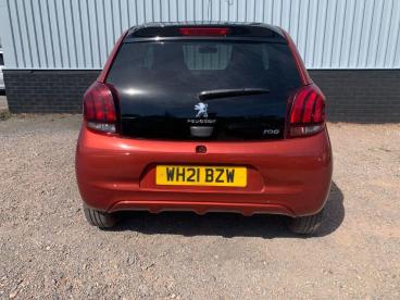 SPOTICAR Peugeot 108 1.0 Allure Euro 6 (s/s) 5dr Used Car - City Car Petrol Red - Tiverton - 1200591505_4