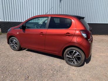 SPOTICAR Peugeot 108 1.0 Allure Euro 6 (s/s) 5dr Used Car - City Car Petrol Red - Tiverton - 1200591505_5