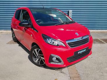 SPOTICAR Peugeot 108 1.0 Allure Euro 6 (s/s) 5dr Used Car - City Car Petrol Red - Barrow In Furness - 1200593099_1
