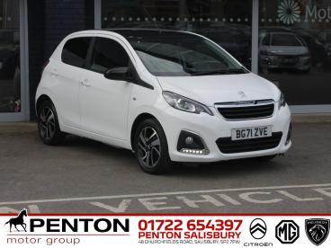 SPOTICAR Peugeot 108 1.0 Allure Euro 6 (s/s) 5dr Used Car - City Car Petrol White - Salisbury - 1200596176_1