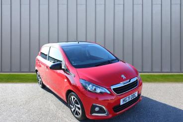 SPOTICAR Peugeot 108 1.0 Allure Euro 6 (s/s) 5dr Used Car - City Car Petrol Red - Dorchester - 1200597376_1