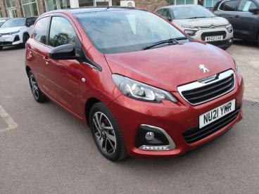 SPOTICAR Peugeot 108 1.0 Allure Euro 6 (s/s) 5dr Used Car - City Car Petrol Red - Near Chipping Sodbury - 1200598201_1