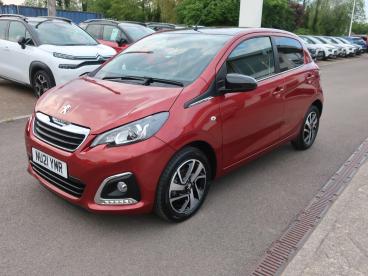 SPOTICAR Peugeot 108 1.0 Allure Euro 6 (s/s) 5dr Used Car - City Car Petrol Red - Near Chipping Sodbury - 1200598201_3